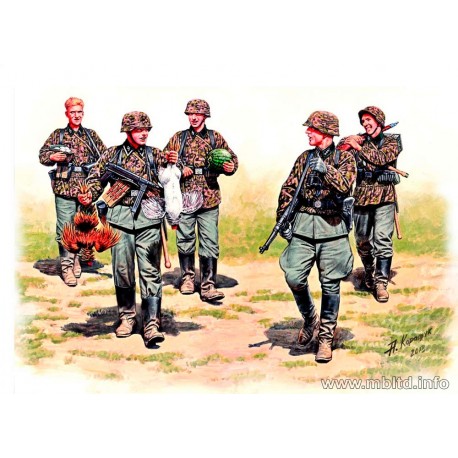 German Elite Infantry, Eastern Front. MASTER BOX 3583