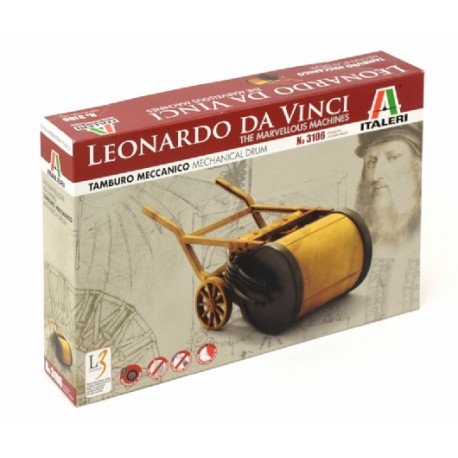 Tambor mecánico. Leonardo Da Vinci. ITALERI 3106