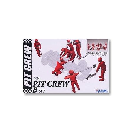 Pit crew.  FUJIMI 21