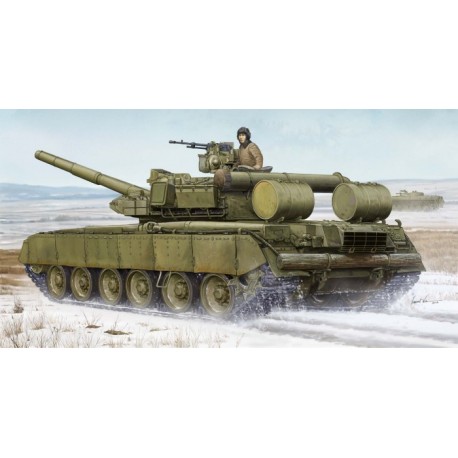 Carro de combate ruso T-80BVD MBT. TRUMPETER 05581