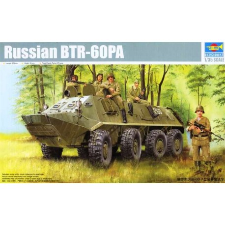 Russian BTR-60PA. TRUMPETER 01543