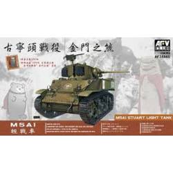 M5A1 Stuart light tank. AFV CLUB 35S60