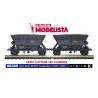 Set of two coal hoppers. MABAR 86305