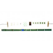 Universal led lighting kit for 4-axled wagons. ROCO 40420