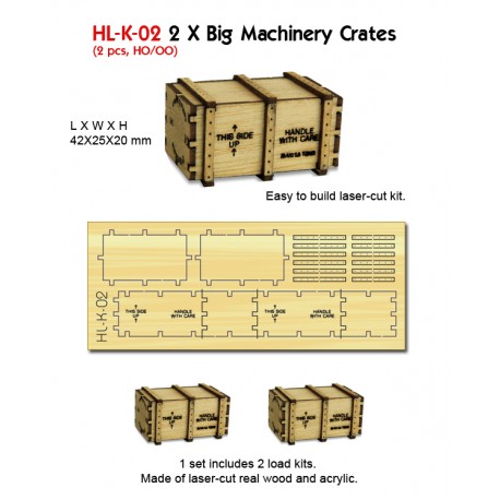 Cajas de madera.  PROSES HL-K-02