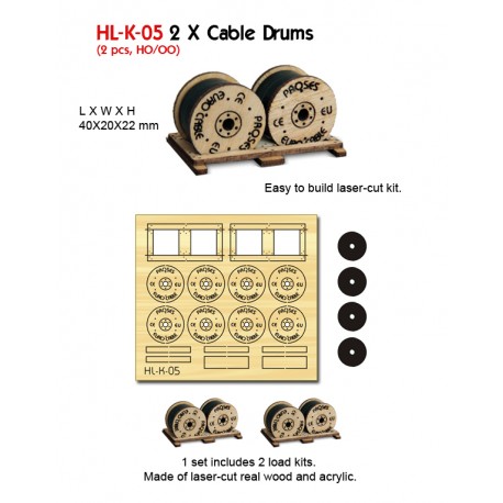 Bobinas de cable. PROSES HL-K-05