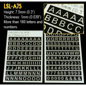 Letras y números. PROSES LSL-A75