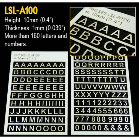 Letters. PROSES LSL-A100