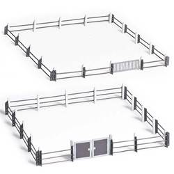 Modern Steel Pipe Fence. BUSCH 1022