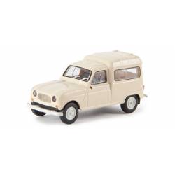 Furgoneta Renault R4. Beige. BREKINA 14708