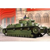 Tanque soviético T-28 (Early). HOBBY BOSS 83851