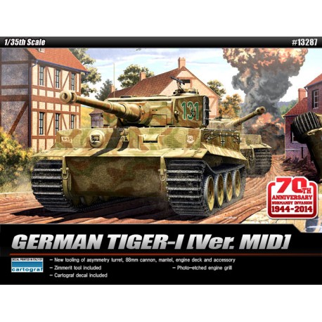 German Tiger I, Version MID. ACADEMY 13287