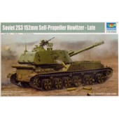 Soviet 2S3 152 mm Self-propeller Howitzer. TRUMPETER 05567