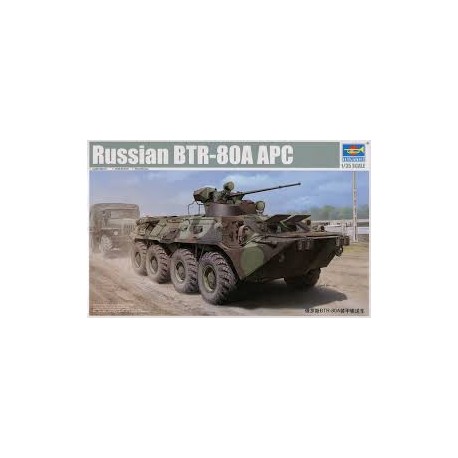 Blindado ruso BTR-80A APC. TRUMPETER 01595