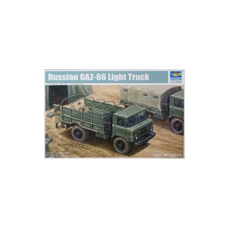 Russian GAZ-66 light truck. TRUMPETER 01016