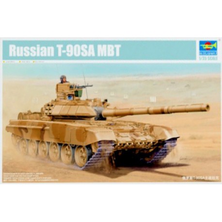 Carro ruso T-90SA MBT. TRUMPETER 05563