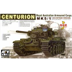 Carro de combate Centurion M K5/1. Vietnam. AFV CLUB 35100