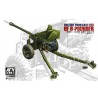 British Ordnance QF- 6 Pounder antitank gun. AFV CLUB 35217