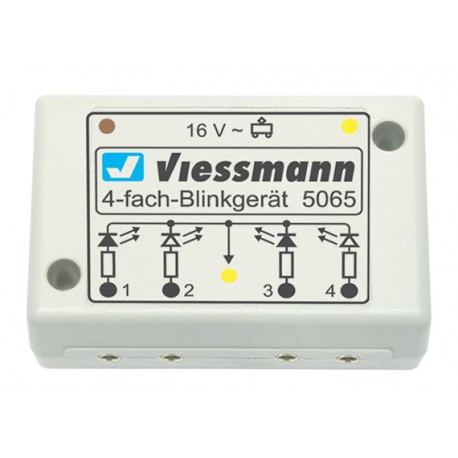 Indicating unit for warning lights. VIESSMANN 5065