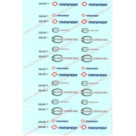 Set de calcas para Euro4000. SUDEXPRESS