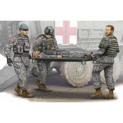 Modern U.S. Army – Stretcher team. TRUMPETER 00430