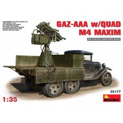 GAZ-AAA con ametralladora. MINIART 35177