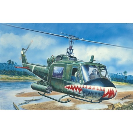 UH - 1C Gunship. ITALERI 0050