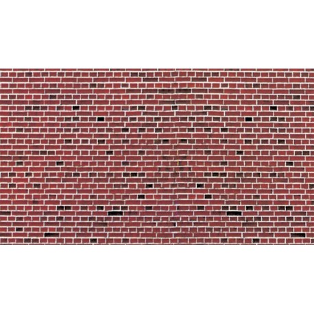 Wall plate, red brick. VOLLMER 46042