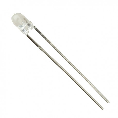 3 mm warm white led (x50). 16000 mcd.