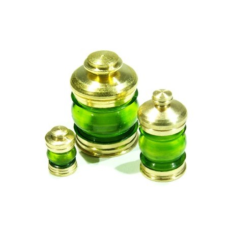 Lamp, green. RB 072-04