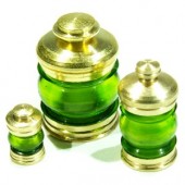 Lamp, green. RB 072-04