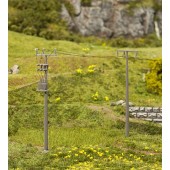 4 Power poles. FALLER 180928