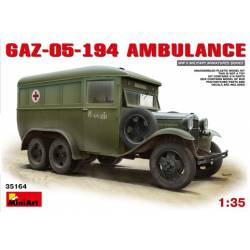 Ambulancia GAZ-05-194. MINIART 35164