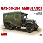 Ambulancia GAZ-05-194. MINIART 35164