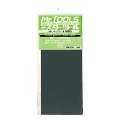 Papel de lija, 1500 g. MR HOBBY MT308