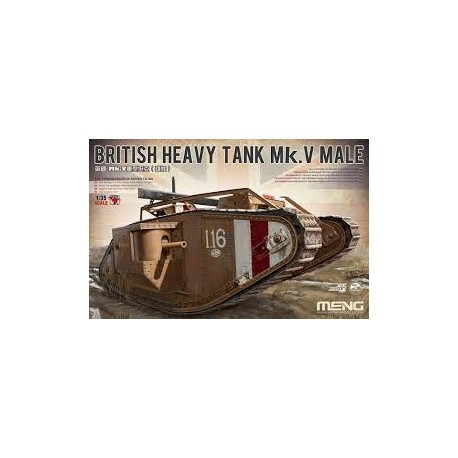 Carro inglés Mk. V Male. MENG TS-020