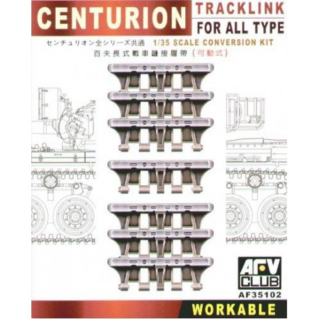 Cadenas para Centurion. AFV CLUB 35102