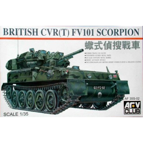 Tanque ligero CVR(T) FV101 Scorpion. AFV CLUB 35S02