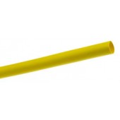 Tubo termorretractil de 1,22 mm, amarillo.