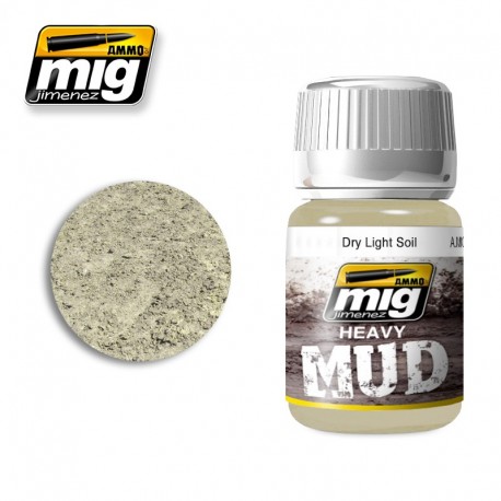 Mud: Dry light soil. 35 ml. AMIG 1700