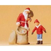 Santa Claus y un niño. PREISER 65335