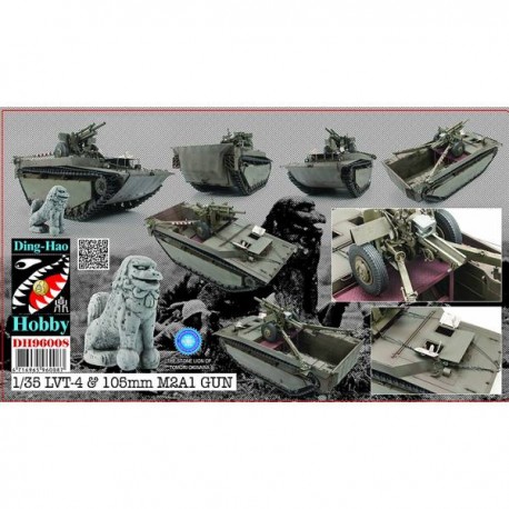 Vehículo anfibio LVT-4 Buffalo. DING-HAO HOBBY 96008