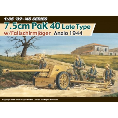 7.5cm Pak 40. DRAGON 6250