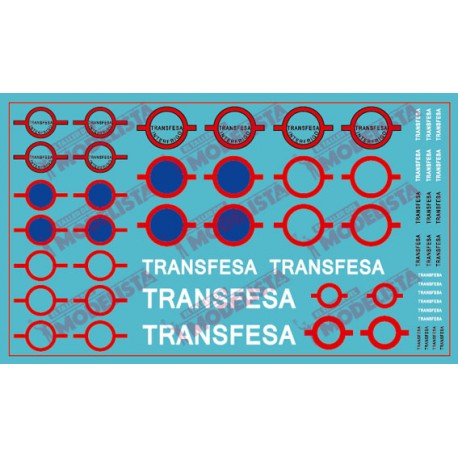 Old Transfesa logos. ETM 9034