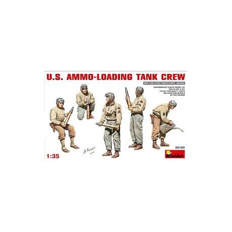 US ammo loading tank crew. MINIART 35190