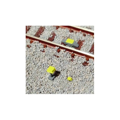 Set of 6 detectors and beacons, RENFE. MFTRAIN 83023