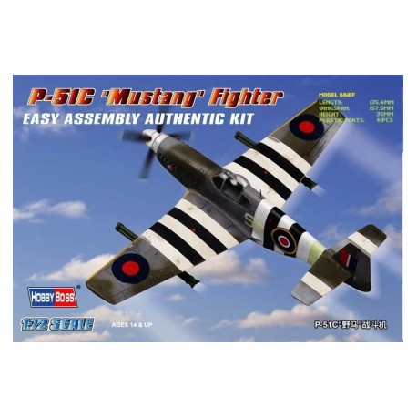 P-51C "Mustang" Fighter. HOBBY BOSS 80243