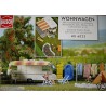 Camping Trailer Scene. BUSCH 6023