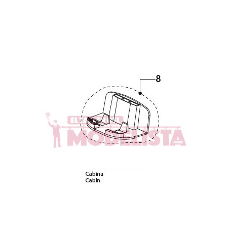 Cabin for RENFE 353. ER6808