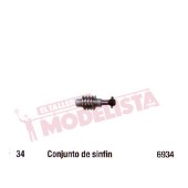 Set de sinfín y cabezal para 269. ER6934